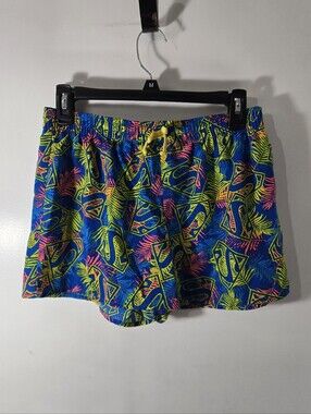 Supergirl Shorts DC Superhero Artsy Casual Chic Neon Colors Youth XL 14-16